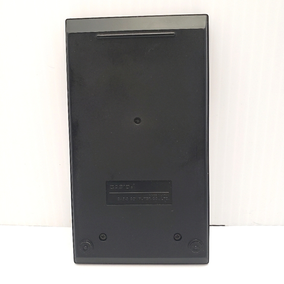 Vintage Casio CM-100 Solar Computer Math Programmer Calculator Tested as Working - Picture 4 of 7